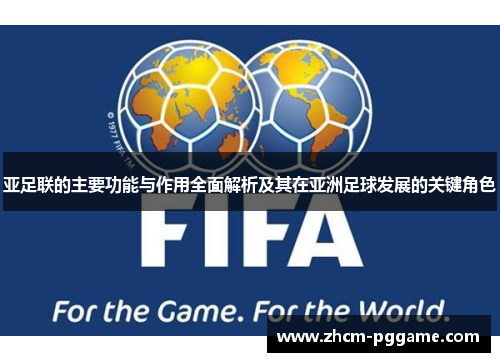亚足联的主要功能与作用全面解析及其在亚洲足球发展的关键角色